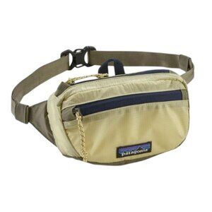 Patagonia Crossbody Bag in Tan and Olive RETIRED